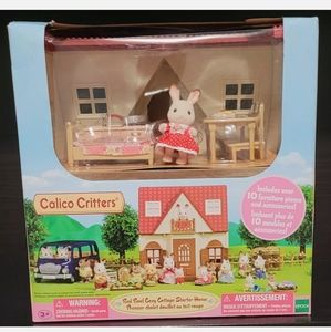 CALICO CRITTERS Red Roof Cozy Cottage HOPSCOTCH